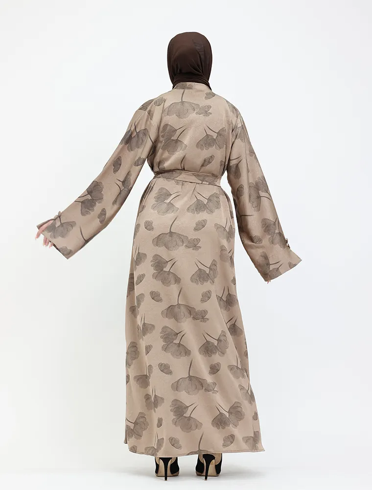 Mocha Rasha Abaya